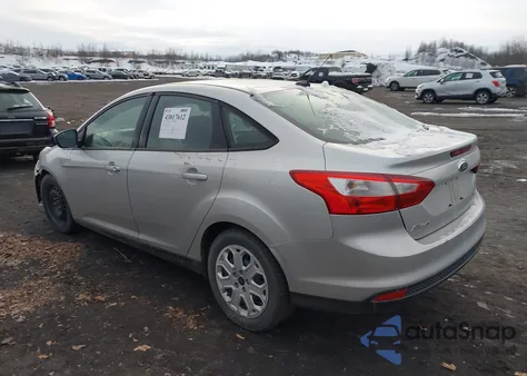 2012 Ford Focus Se from USA, damaged, VIN 1FAHP3F27CL478188